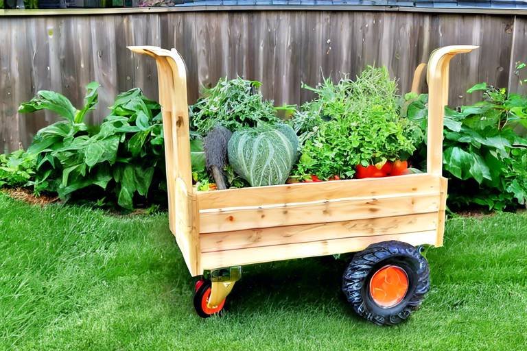 How to Build a DIY Garden Cart for Easy Harvesting