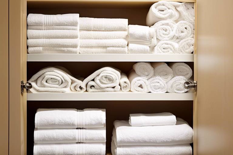 How to Store and Organize Bathroom Towels and Linens