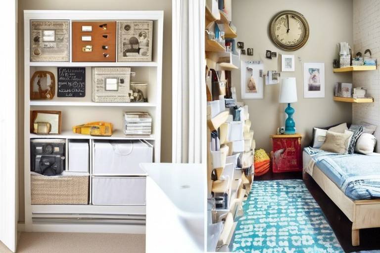 Creative Ideas for Small Space Organization and Decor