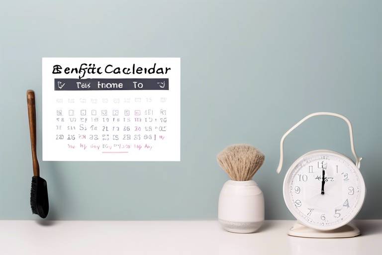 The Benefits of Using a Cleaning Calendar for Your Home