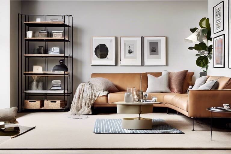 How to Design a Small Living Room with Smart Storage Solutions