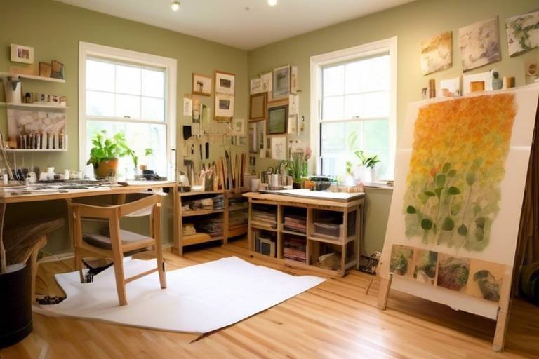 How to Create a DIY Eco-Friendly Art Studio