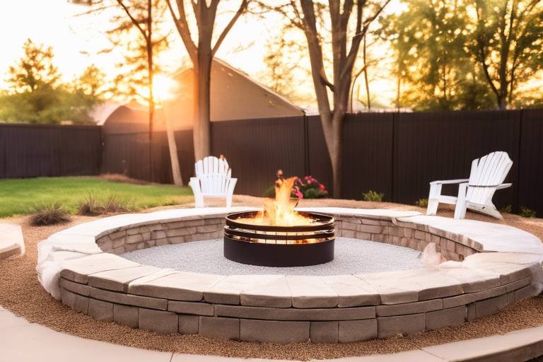 How to Create a DIY Backyard Fire Pit