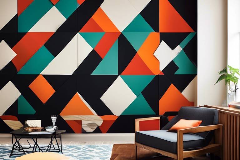How to Create a Bold Statement with Geometric Wall Patterns