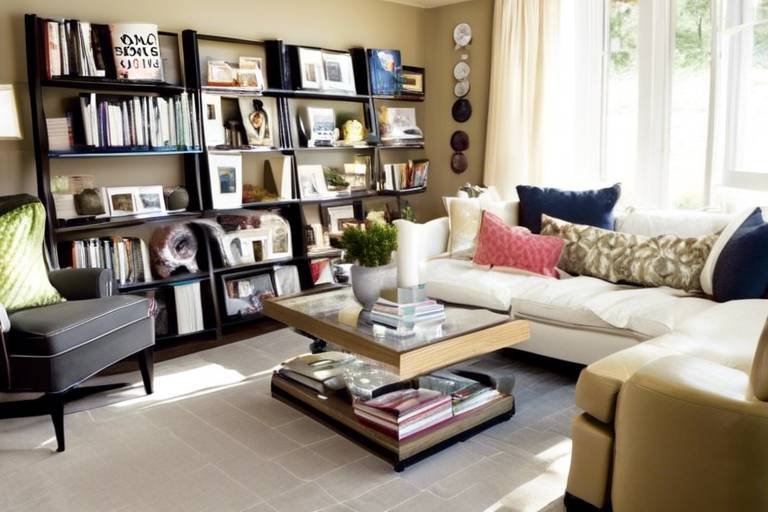 Space-Saving Tips for Organizing Your Living Room