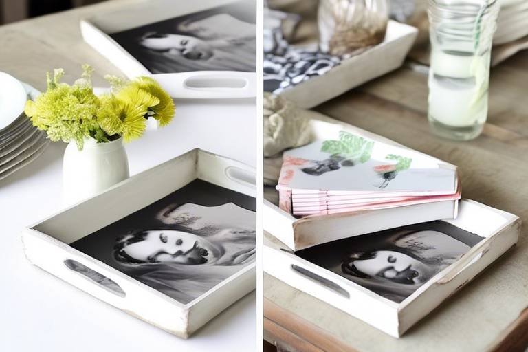 How to Make Your Own Decorative Serving Trays