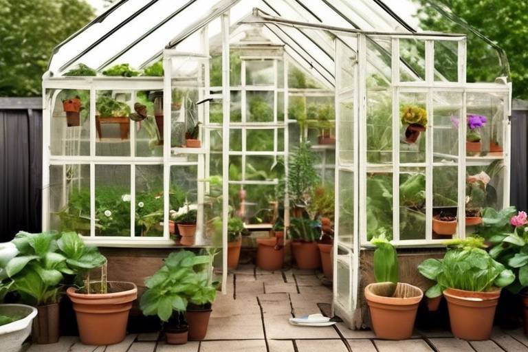 How to Create a DIY Greenhouse for Urban Gardening