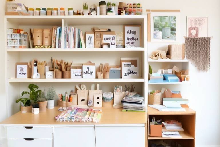 How to Create a DIY Sustainable Craft Corner