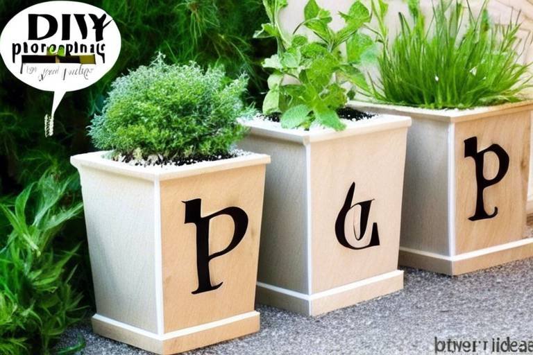 DIY Planters - Creative Ideas for Your Home
