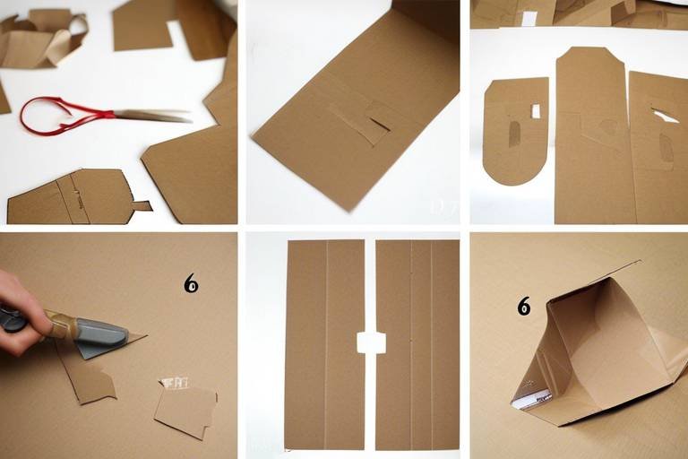 Crafting with Cardboard - Innovative DIY Projects