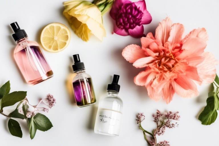 How to Make Beautiful DIY Home Fragrance Sprays
