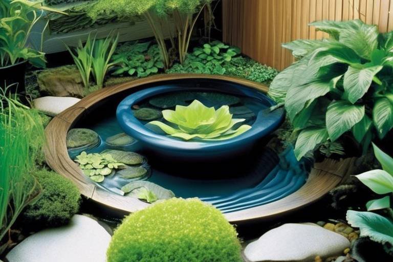 How to Create a Water Garden in a Small Space