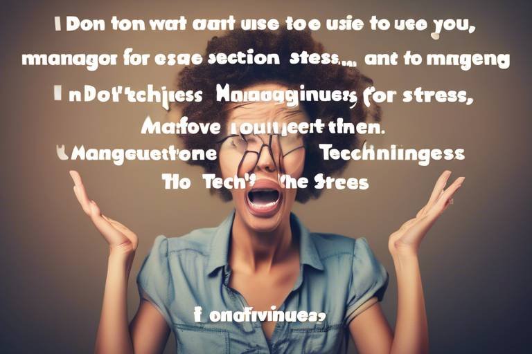 10 Effective Techniques for Managing Stress