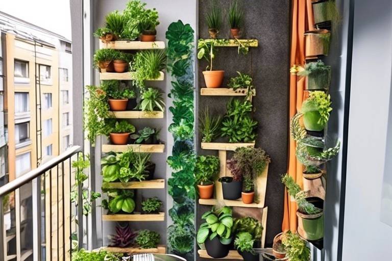 How to Create a DIY Vertical Garden on a Small Balcony