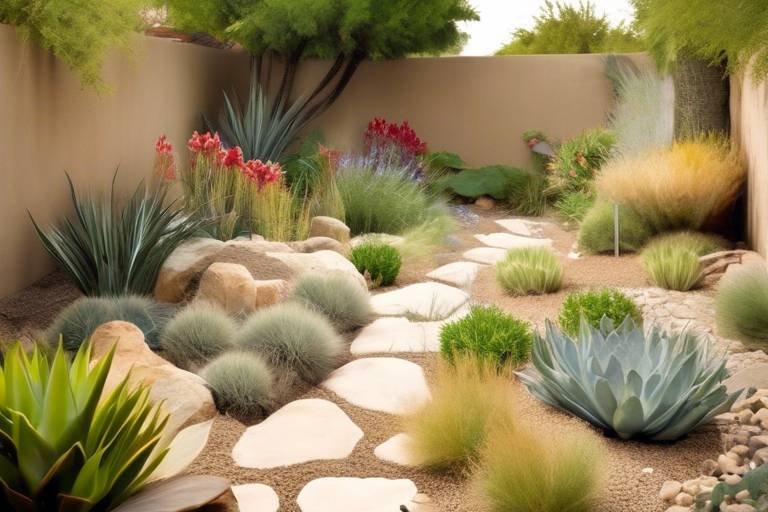 How to Create a Low-Water Garden for Hot Summers