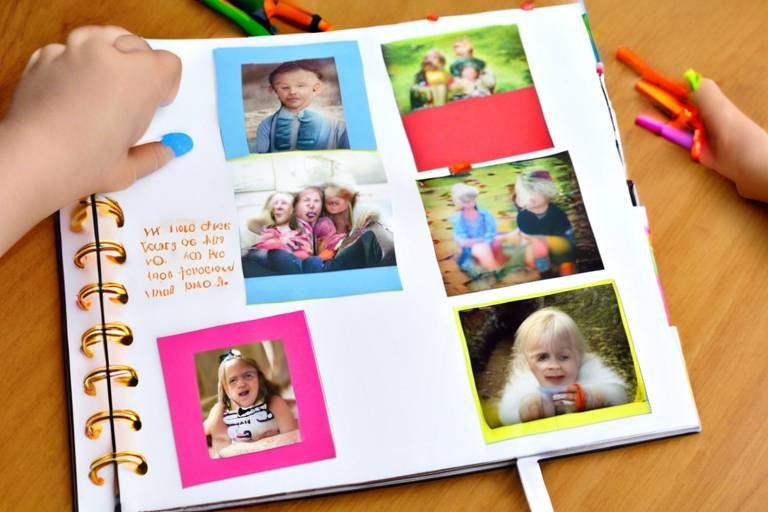 How to Create a DIY Memory Book for Kids