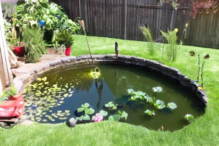 How to Build a DIY Garden Pond