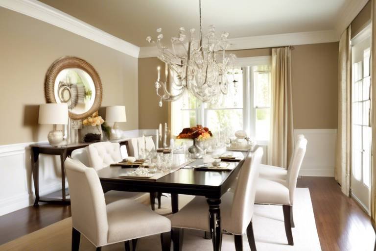 Tips for Creating an Elegant Dining Room on a Budget