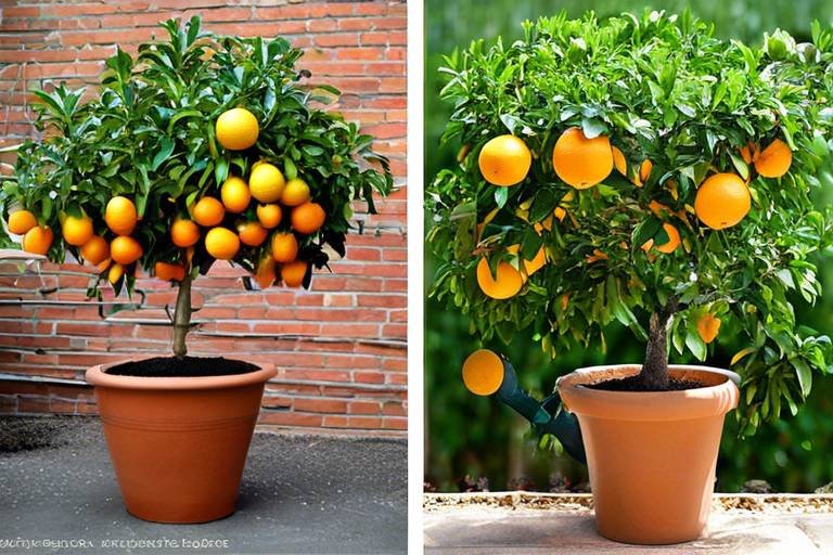 How to Grow Citrus Trees in Pots