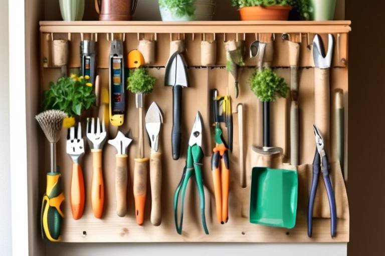 How to Create a DIY Gardening Tool Organizer
