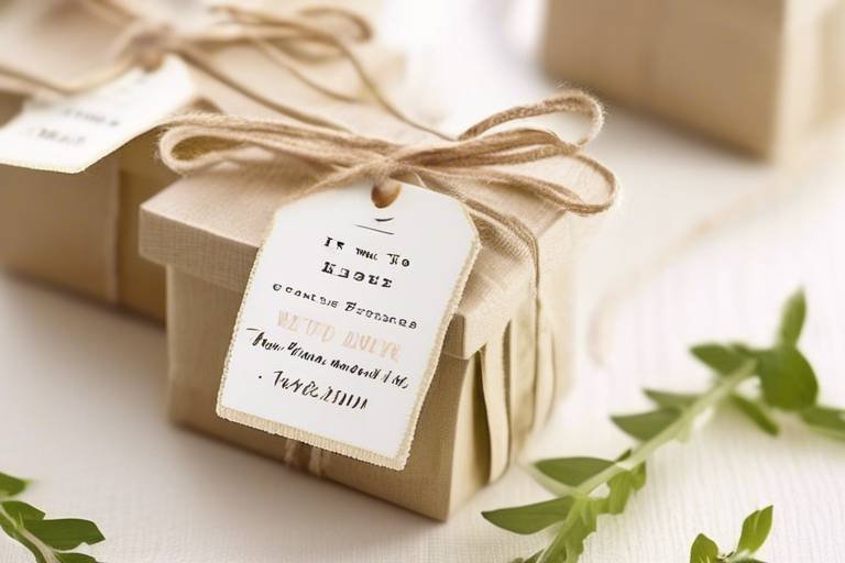 How to Create Beautiful DIY Wedding Favors