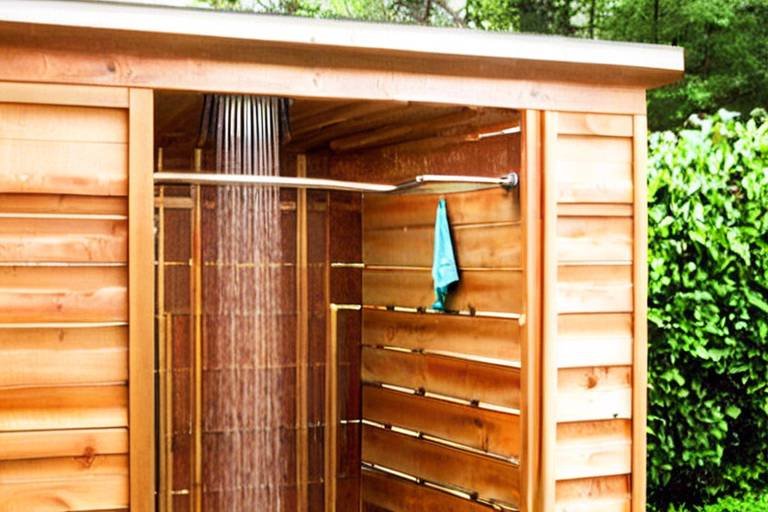 How to Build a DIY Outdoor Shower