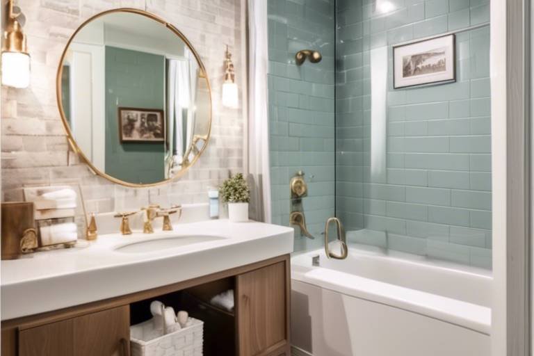 How to Optimize Space in a Small Bathroom
