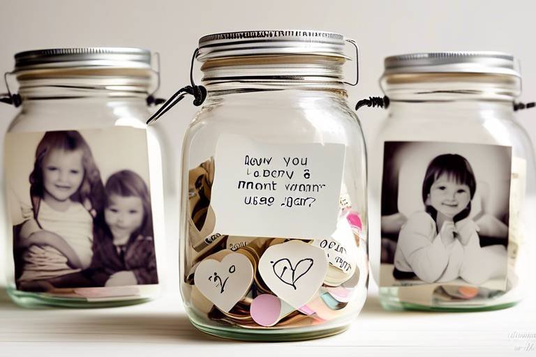 How to Create a DIY Memory Jar for Special Moments