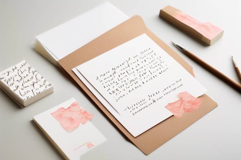 Creating Personalized Stationery with DIY Techniques