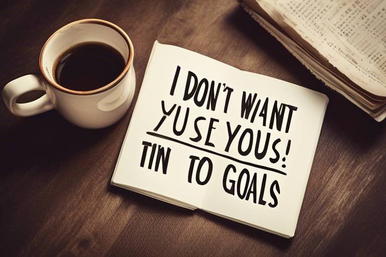 Tips for Crafting Meaningful Personal Goals