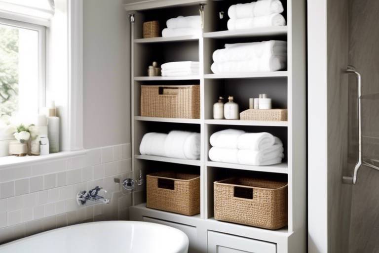 How to Create a Practical Storage System for Your Bathroom