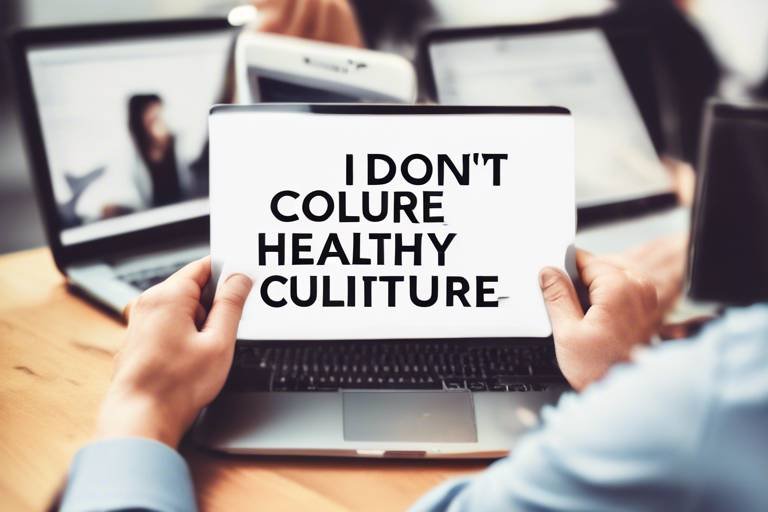 How to Cultivate a Healthy Work Culture