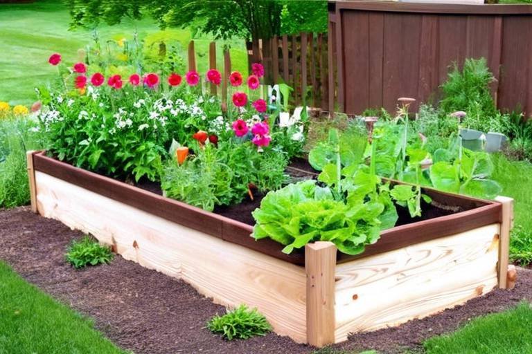 How to Grow Flowers in Raised Garden Beds
