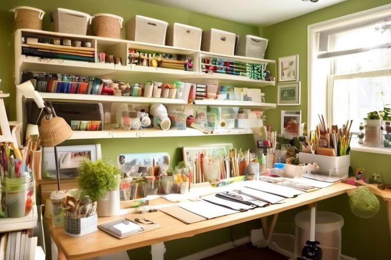 How to Create an Eco-Friendly Craft Space
