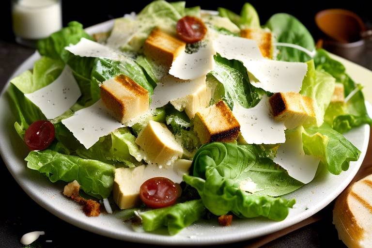 How to Make a Classic Caesar Salad