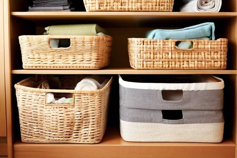 How to Use Baskets and Bins for Better Home Organization