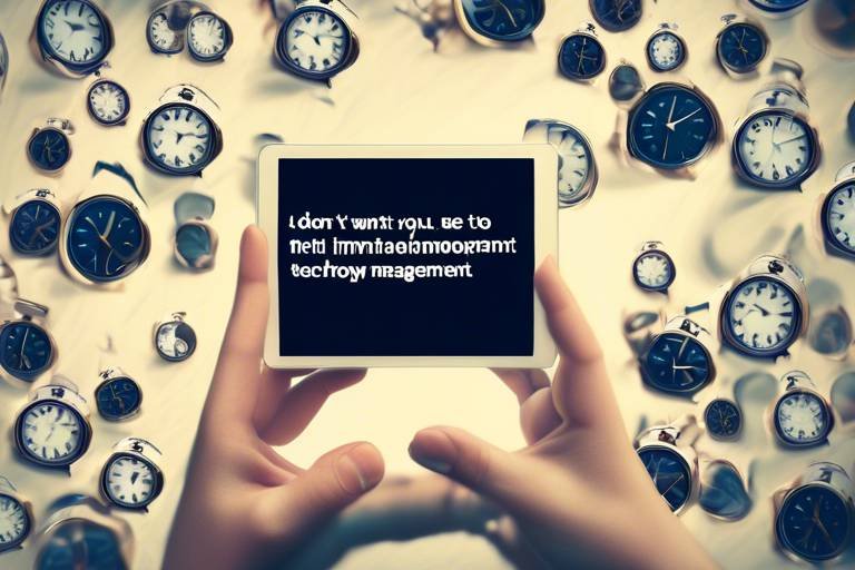 The Impact of Smart Technology on Time Management