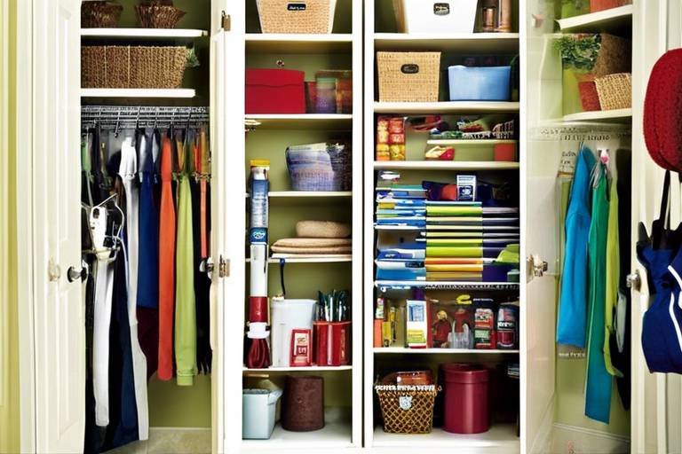 Tips for Organizing Your Home’s Utility Closet