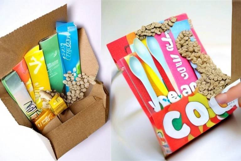 10 Creative Ways to Use Old Cereal Boxes in Crafts