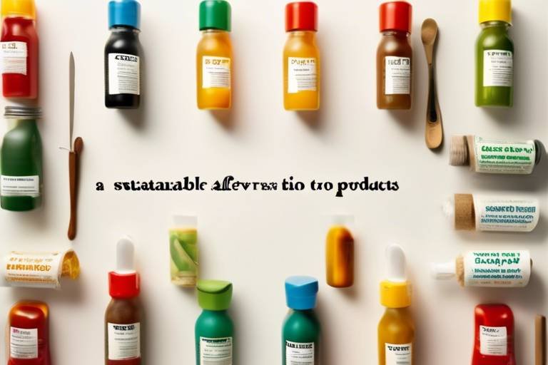 Sustainable Alternatives to Everyday Products