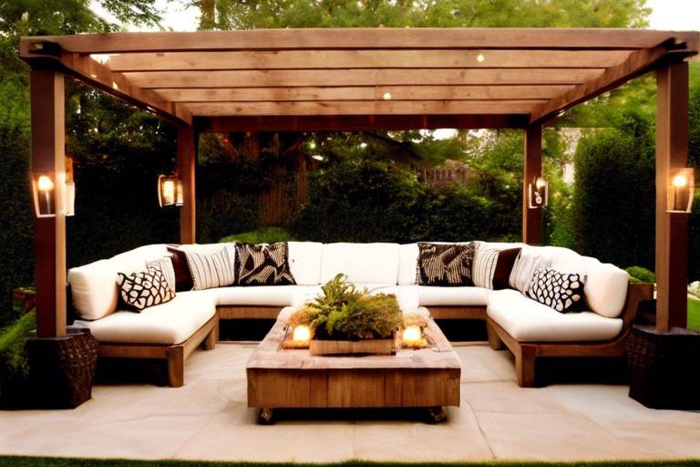 Outdoor Living Rooms - Ideas for a Cozy Backyard
