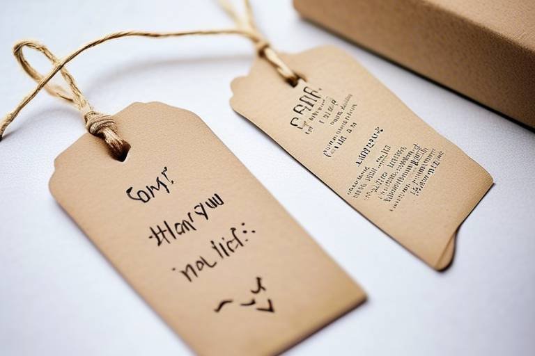 How to Make Your Own Custom Gift Tags