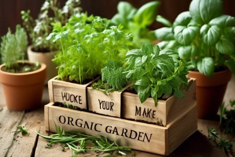 How to Make Your Own Organic Herb Garden
