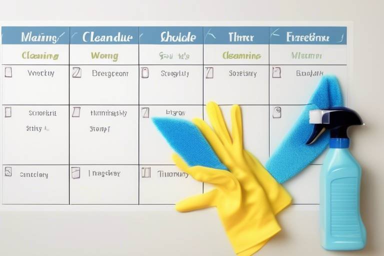 How to Create an Efficient Cleaning Schedule
