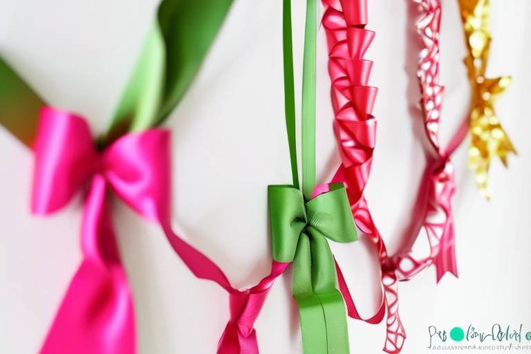 How to Create a DIY Decorative Ribbon Garland