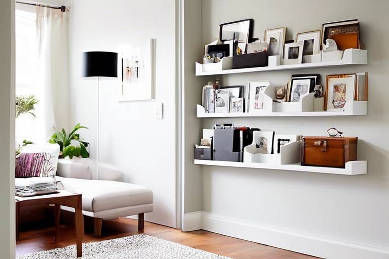 How to Use Wall-Mounted Storage Solutions for Small Spaces