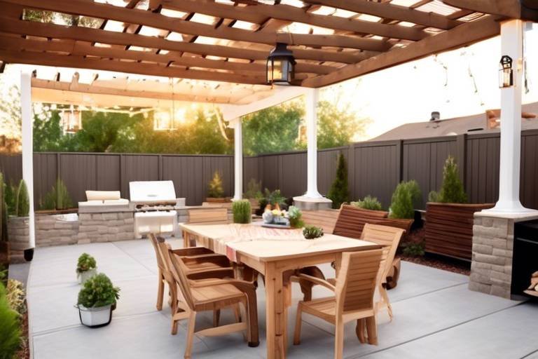 How to Build a DIY Outdoor Patio Area