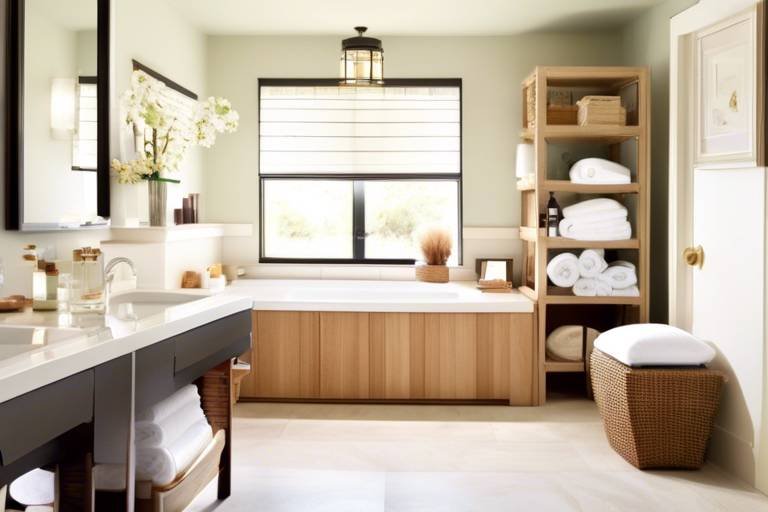 How to Create a Spa-Like Bathroom with Smart Organization