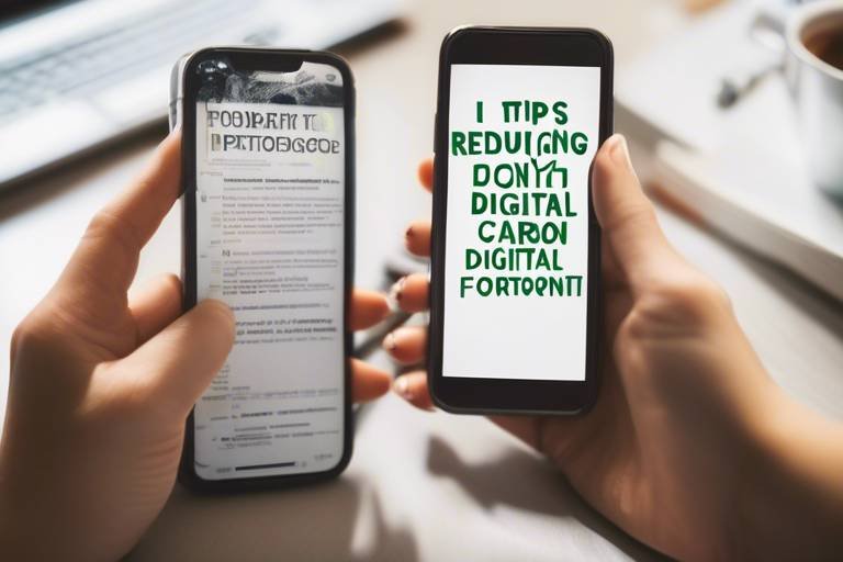 10 Tips for Reducing Your Digital Carbon Footprint