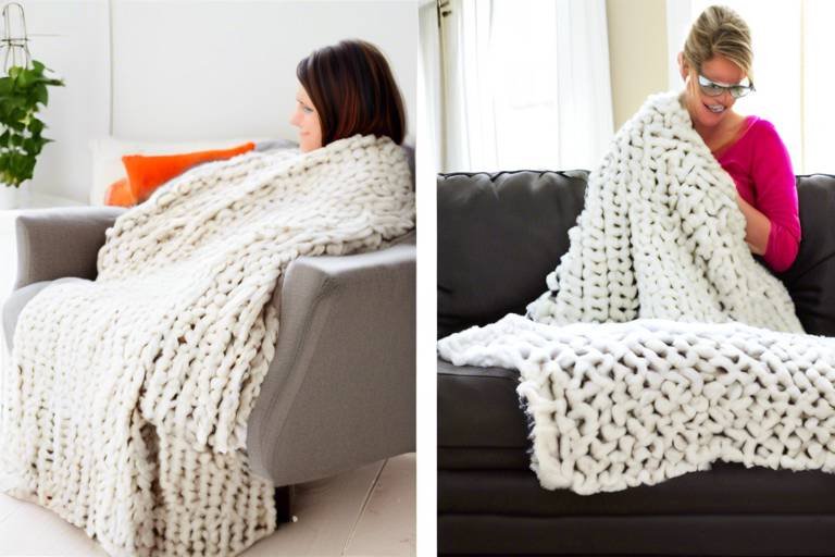 How to Create a DIY Cozy Blanket for Your Sofa